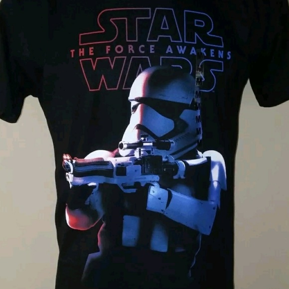 STAR WARS FORCE AWAKENS STORMTROOPER GRAPHIC TEE - Picture 2 of 2